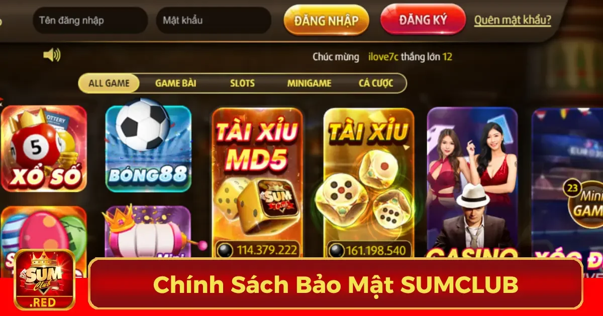 Chính Sách Bảo Mật SUMCLUB: An Toàn Thông Tin Người Chơi 4 Quyền lợi của người chơi trong việc bảo mật dữ liệu