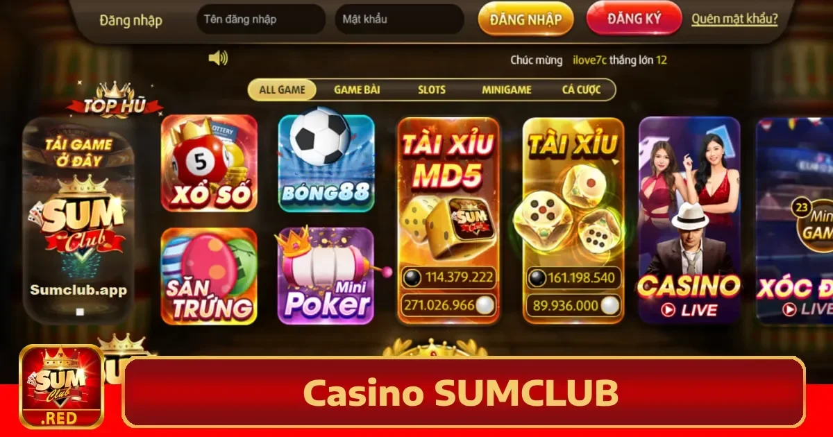 SUMCLUB: Link Tải App Chính Thức | Nhận Ngay Code 100K 29 Game Đổi Thưởng Trực Tiếp