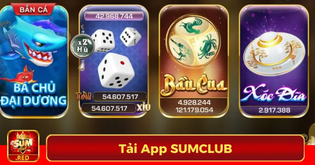 Tải App SUMCLUB - Thế Giới Giải Trí Trong Tầm Tay Bạn 7 Những tính năng đặc biệt chỉ có trên App SUMCLUB